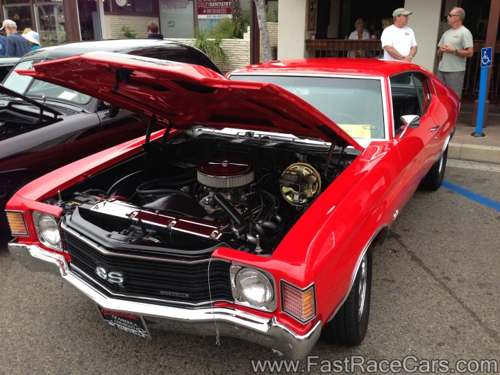 Red 1972 Chevelle SS