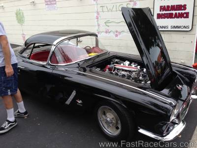 Black 1962 Corvette