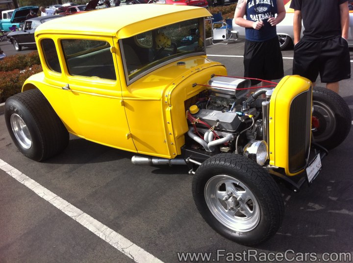 Yellow 5-window Coupe