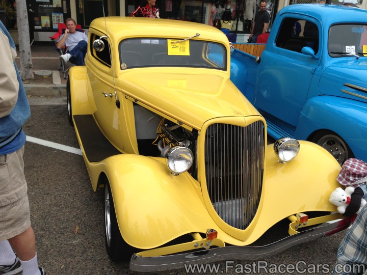 Yellow 3-Window Coupe