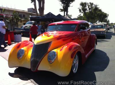 1937 5-window Coupe with Flames