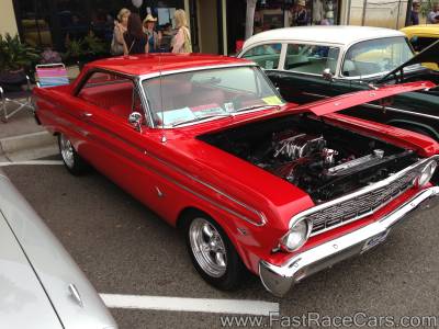 Red 1964 Ford Falcon