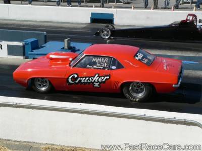 RED CRUSHER 1969 CAMARO