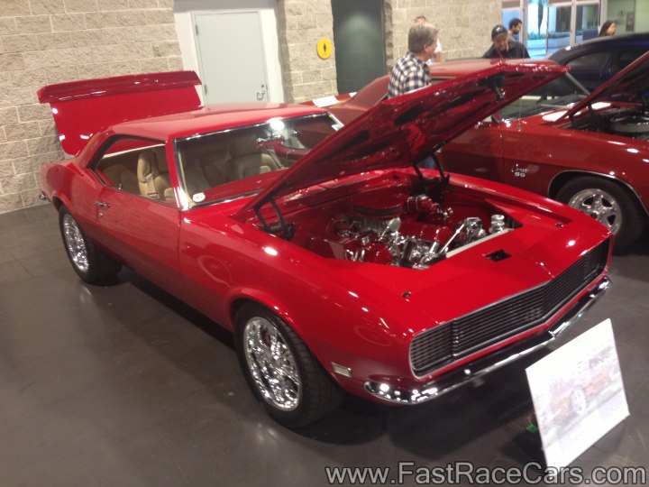 Custom Red 1968 Camaro