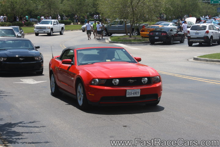 Red Mustang
