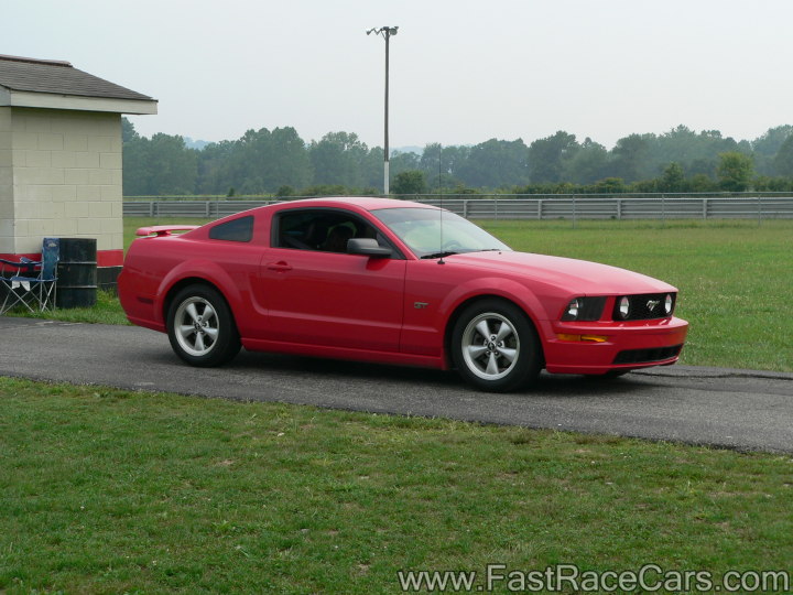 Red Mustang