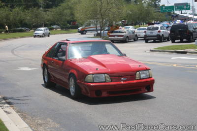 Red Mustang