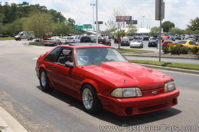 Red Mustang