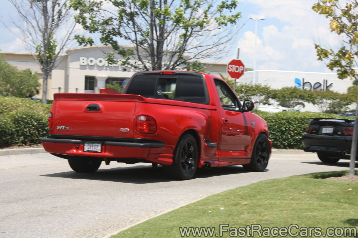 Red Ford SVT Lightning