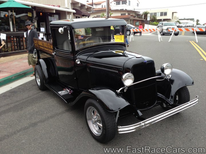 Black Model A Ford Truck